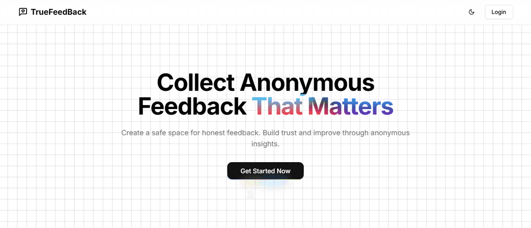 TrueFeedBack - Anonymous Feedback